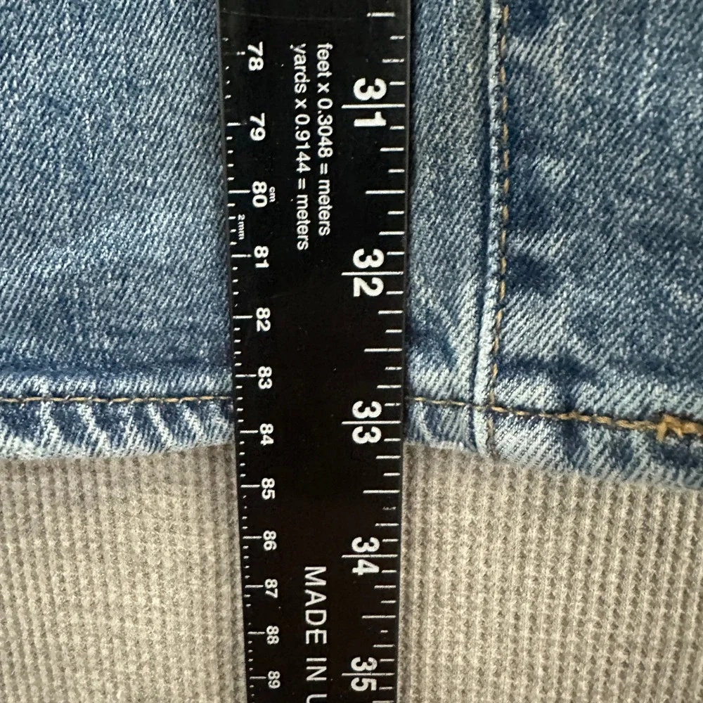 Levi's 514 Straight Fit Jeans Blue Denim Medium Wash Mens‎ Size W38xL33